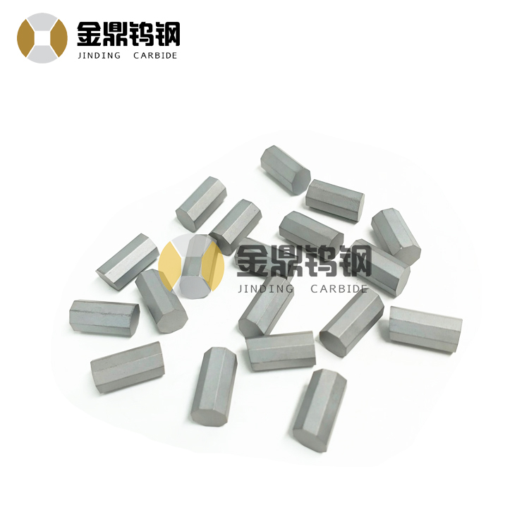 High Performance Customized Tungsten Carbide Octagonal Cutting Tips For Mining