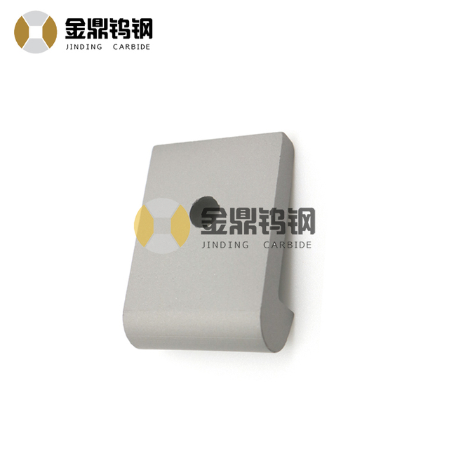 Cemented tungsten carbide tamping tools wear part tips for railway track maintenance