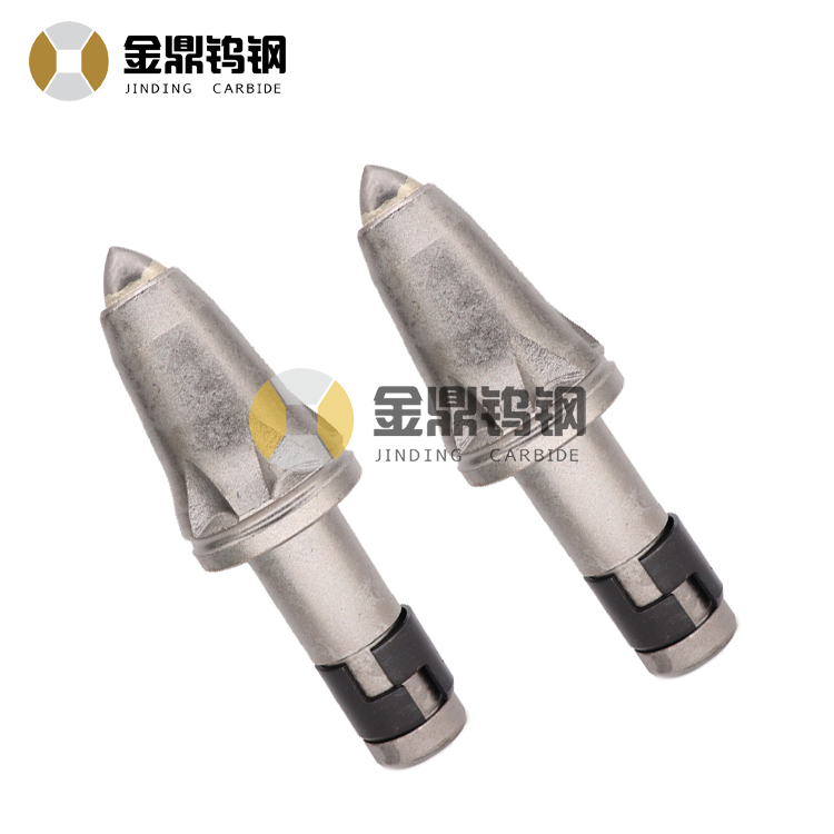Tungsten carbide trenching tools coal cutter tooth / coal mining tool / round teeth
