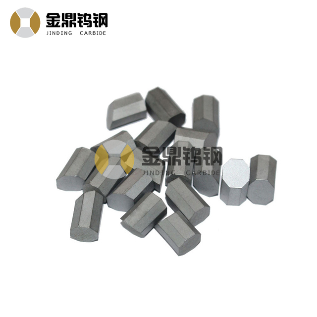 Special Tungsten Carbide Mining Octagonal Button Insert For Rock Drilling
