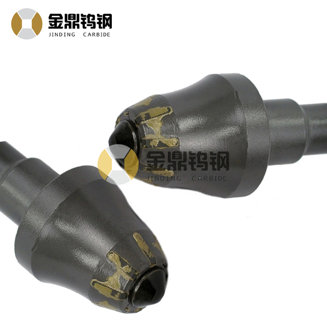 Construction machine parts round shank mining picks tunnel machine trencher cutter for road header