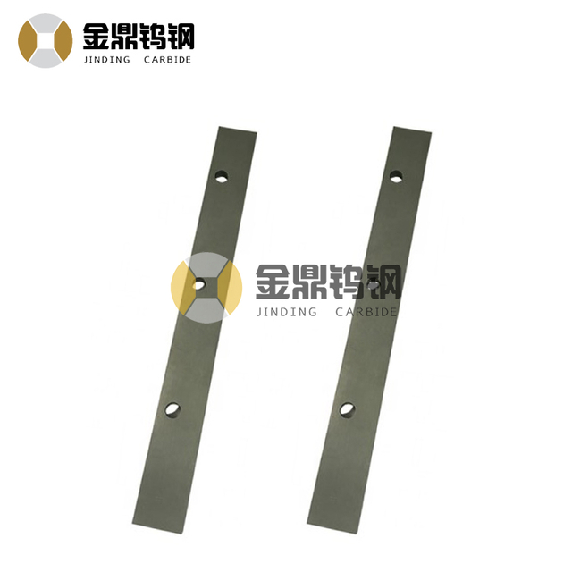 China Factory Supply Customized Three Hole Tungsten Carbide Strips