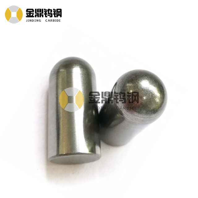 Long wear life HPGR tungsten carbide cement grinding studs