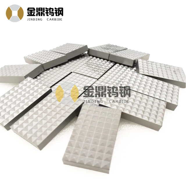 Tungsten carbide clamp jaw inserts clamping pads for chuck jaw